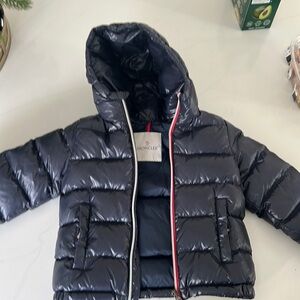 Navy blue toddlers moncler